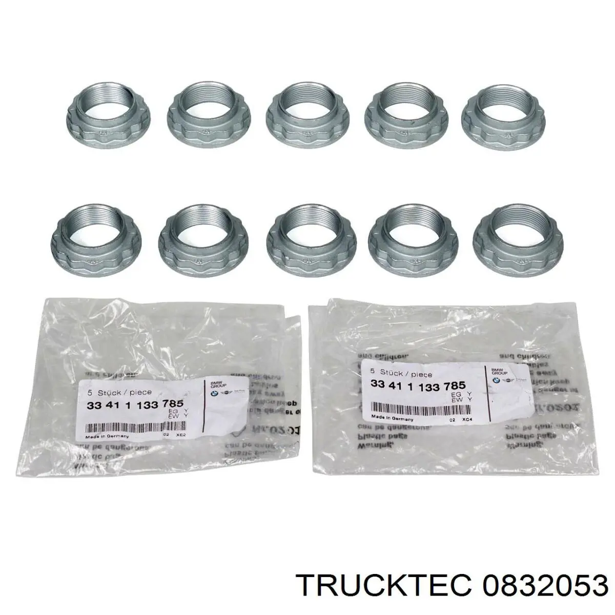 Compre 0832053 Trucktec Porca de cubo traseiro