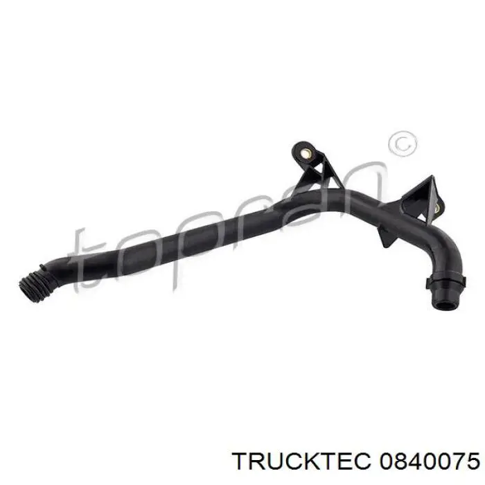 0840075 Trucktec Mangueira (cano derivado) do sistema de esfriamento