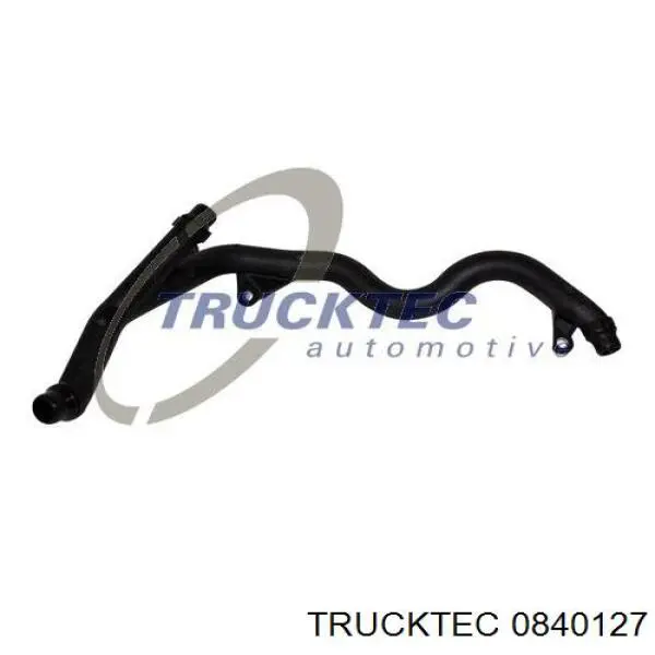 0840127 Trucktec Mangueira do radiador de aquecedor (de forno), linha de combustível de retorno