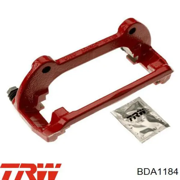 Compre BDA1184 TRW Braçadeira do freio de suporte dianteiro