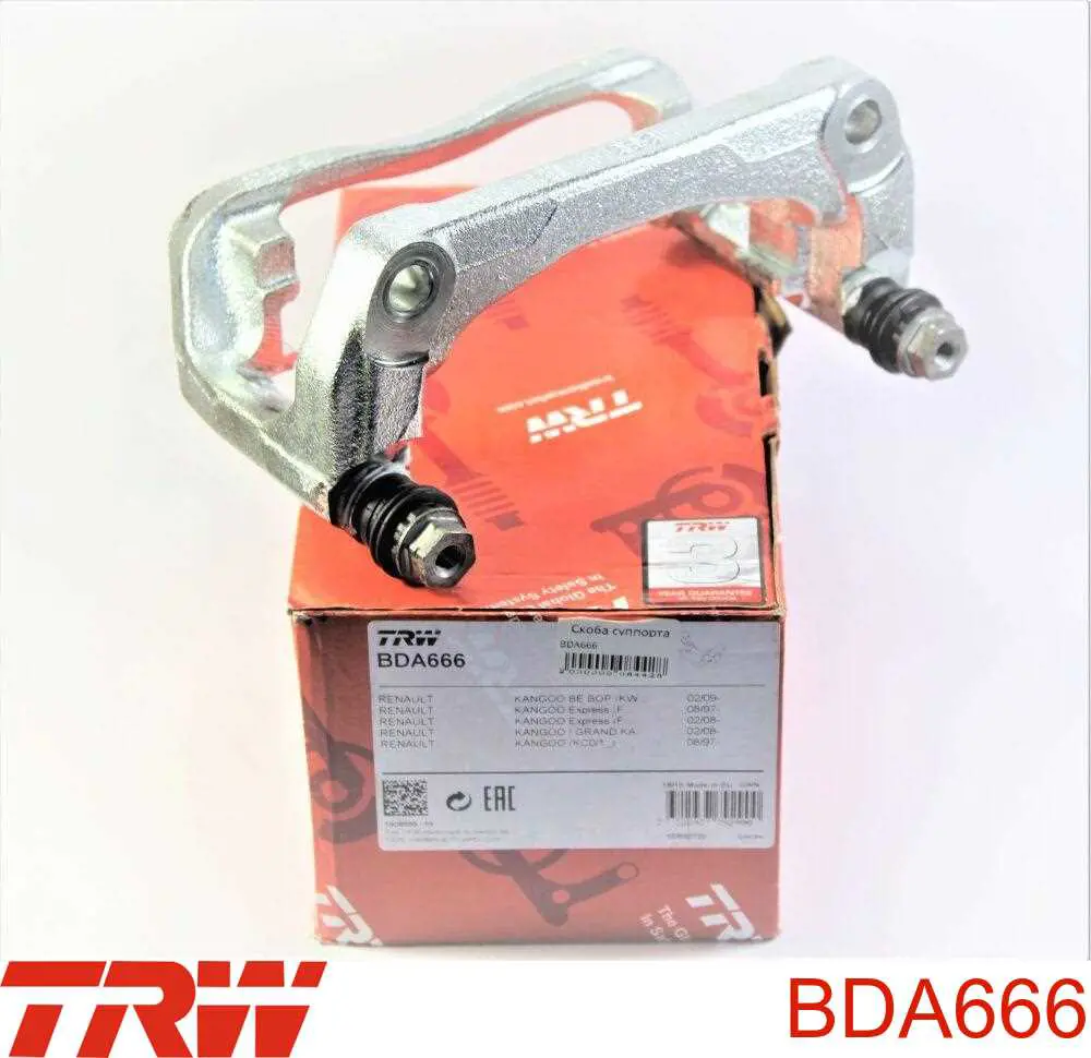 Braçadeira do freio de suporte dianteiro TRW BDA666 preço, a partir de 45,24 USD
