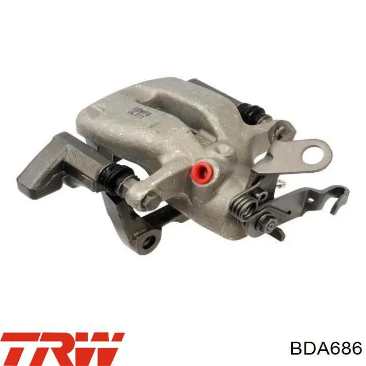 Compre BDA686 TRW Braçadeira do freio de suporte traseiro