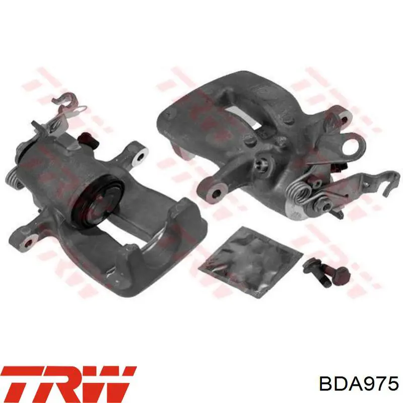 Compre BDA975 TRW Braçadeira do freio de suporte traseiro