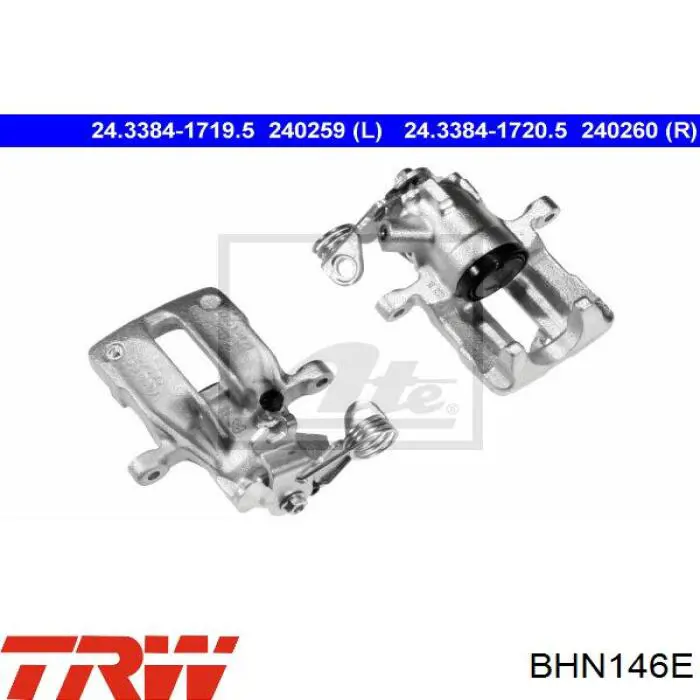 Compre BHN146E TRW Suporte do freio traseiro esquerdo