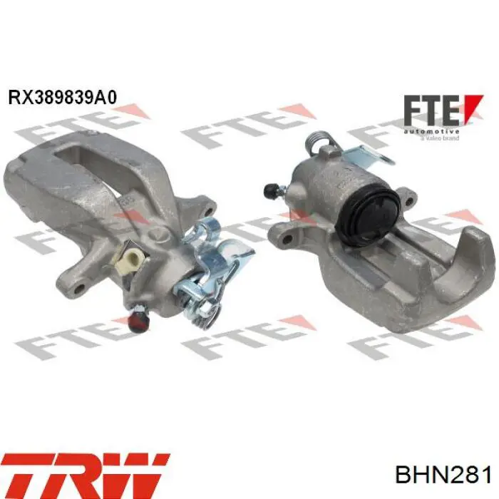 Suporte do freio traseiro direito TRW BHN281 preço, a partir de 92,22 USD