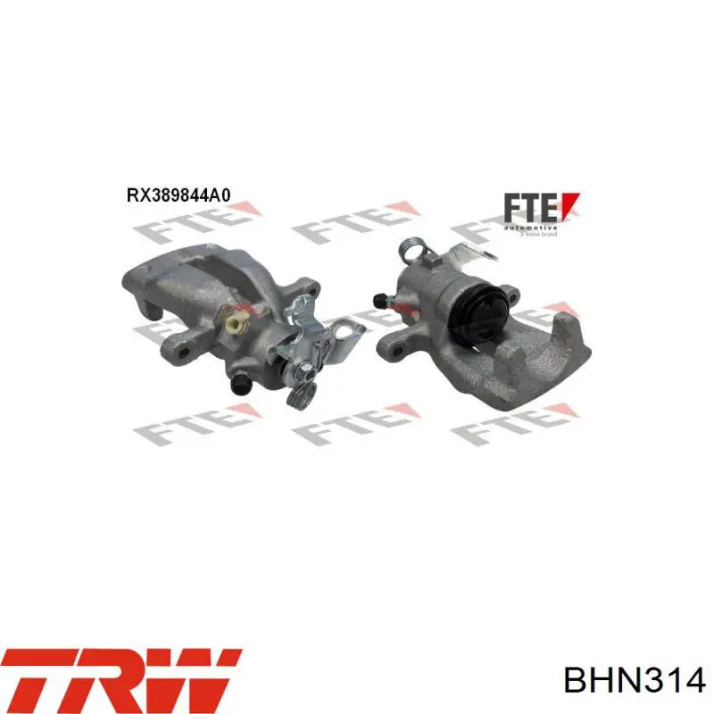 Compre BHN314 TRW Suporte do freio traseiro direito
