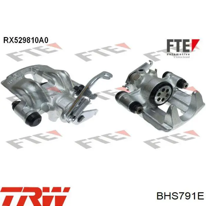Suporte do freio dianteiro direito TRW BHS791E preço, a partir de 7,80 USD