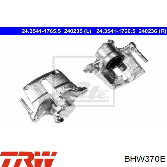 Suporte do freio dianteiro direito TRW BHW370E preço, a partir de 56,28 USD