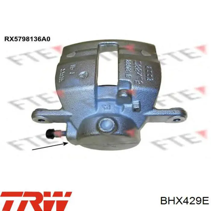 Compre BHX429E TRW Suporte do freio dianteiro direito