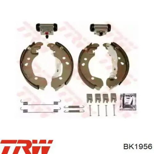 Compre 204114626 Bosch Sapatas do freio traseiras de tambor
