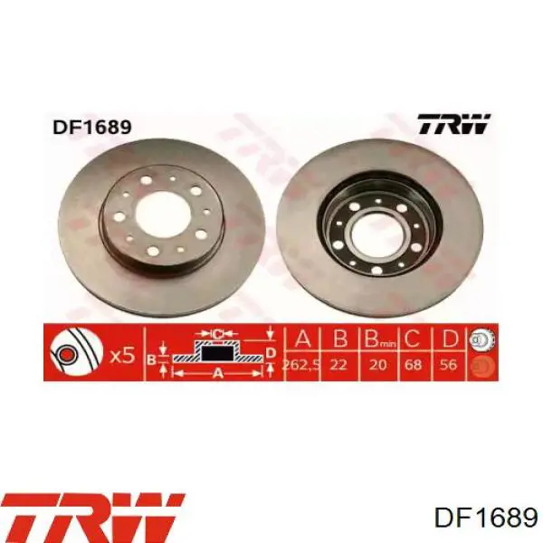Disco do freio dianteiro Optimal BS2310C preço, a partir de 52,82 USD