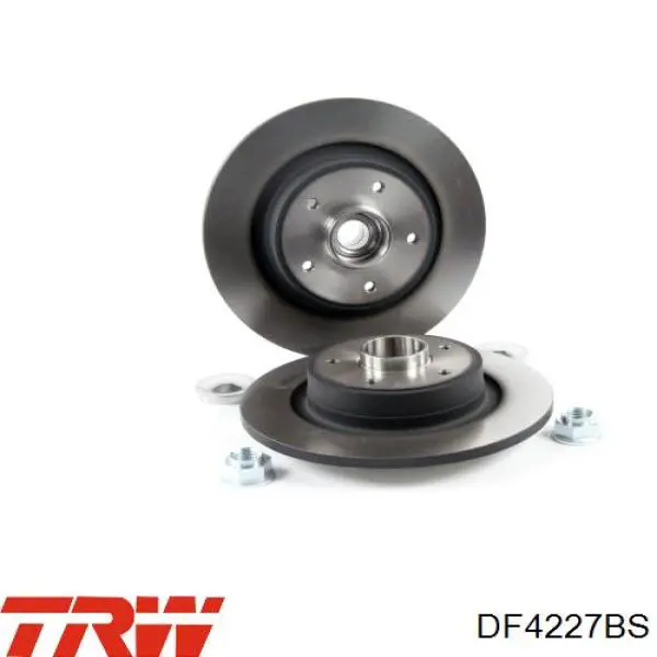 Compre DF4227BS TRW Disco do freio traseiro