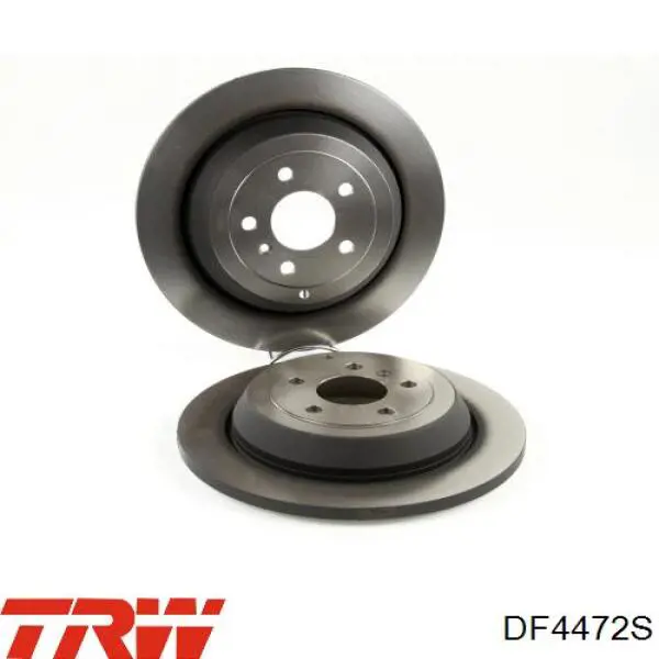 Compre DF4472S TRW Disco do freio traseiro