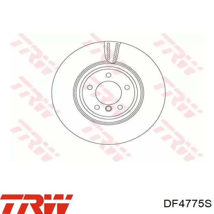 Disco do freio dianteiro TRW DF4775S preço, a partir de 95,53 USD