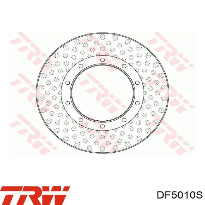 Disco do freio dianteiro TRW DF5010S preço, a partir de 133,90 USD