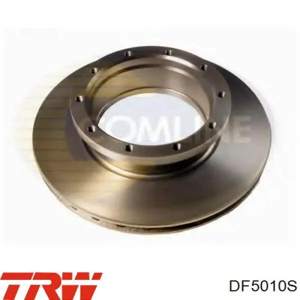 Compre DF5010S TRW Disco do freio dianteiro