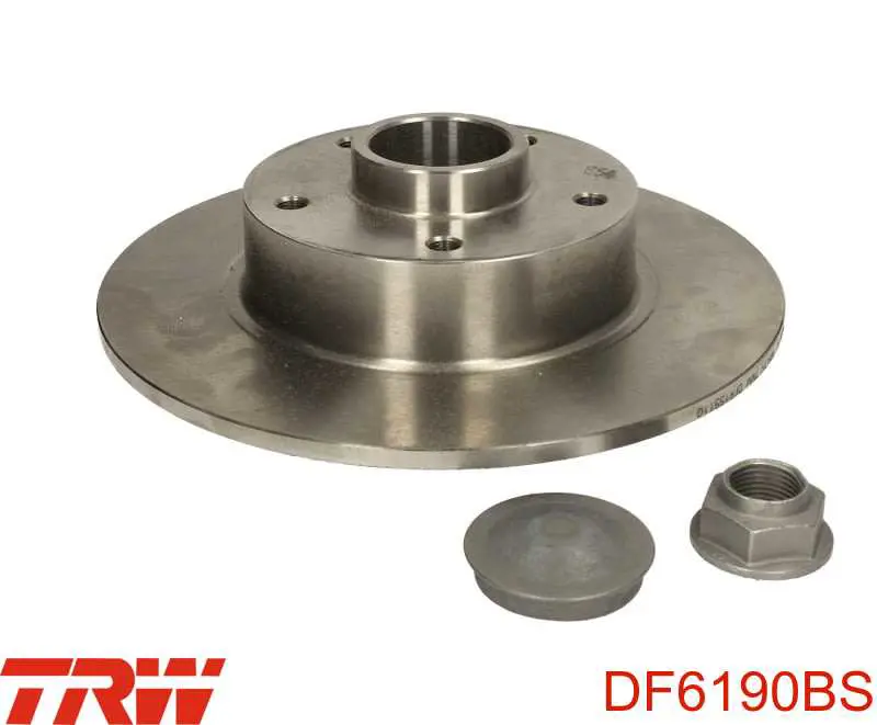 Disco do freio traseiro TRW DF6190BS preço, a partir de 115,76 USD