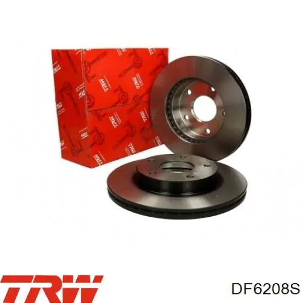 Disco do freio dianteiro TRW DF6208S preço, a partir de 56,08 USD