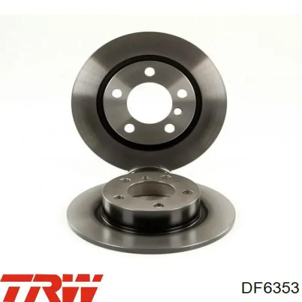 Disco do freio traseiro TRW DF6353 preço, a partir de 41,66 USD