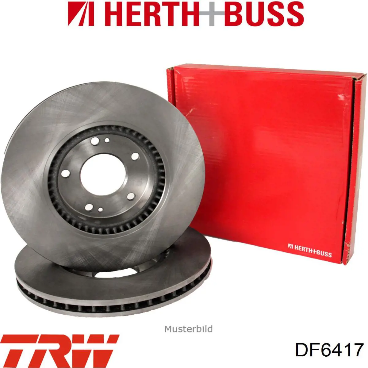 Disco do freio dianteiro TRW DF6417 preço, a partir de 45,62 USD