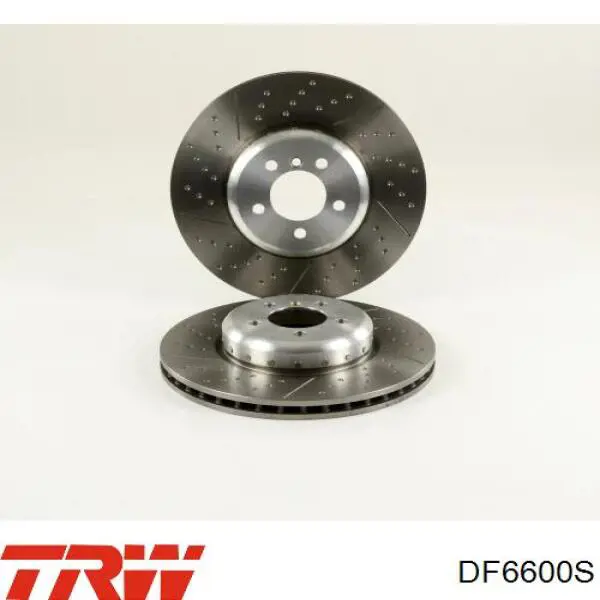 Disco do freio dianteiro TRW DF6600S preço, a partir de 178,62 USD