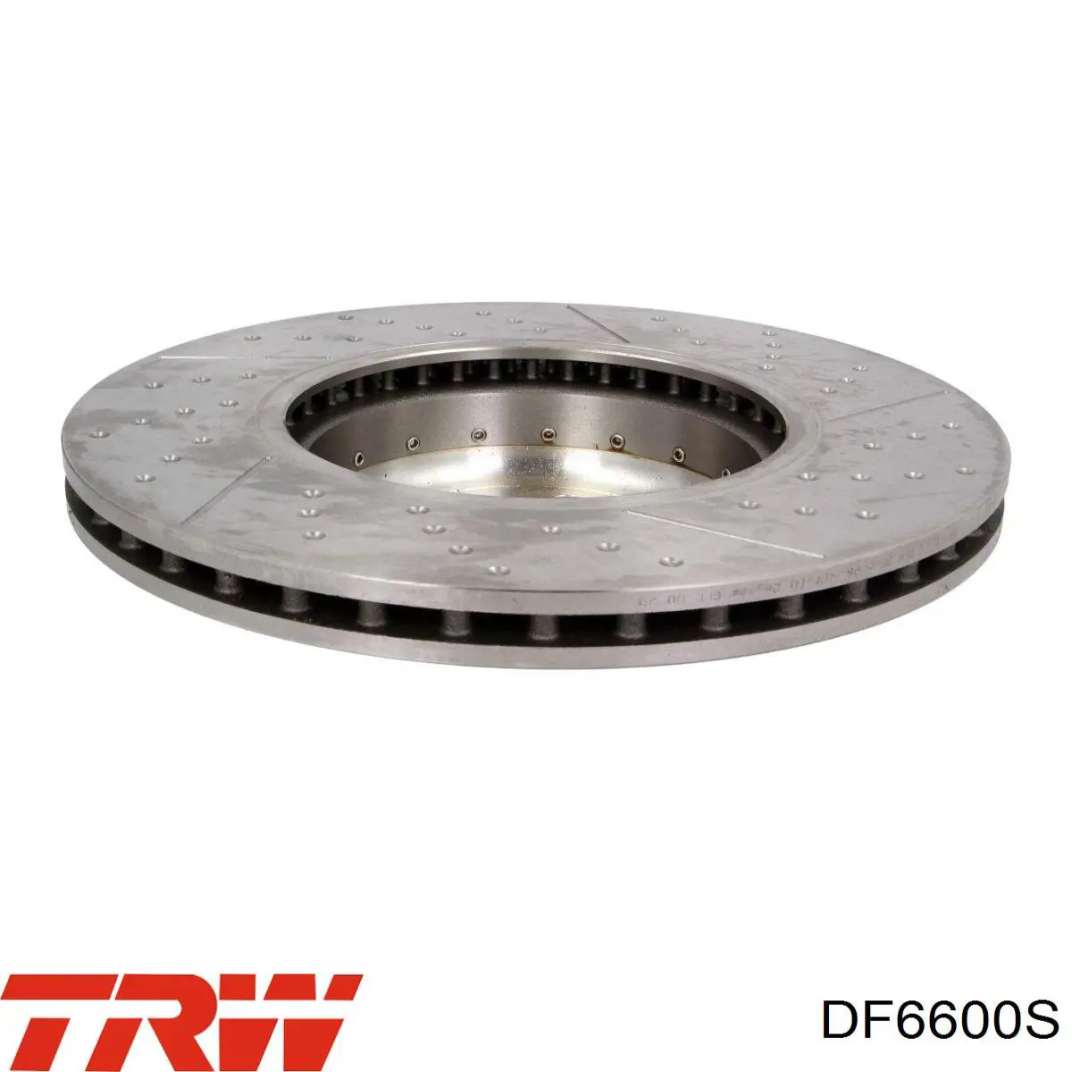 Compre DF6600S TRW Disco do freio dianteiro