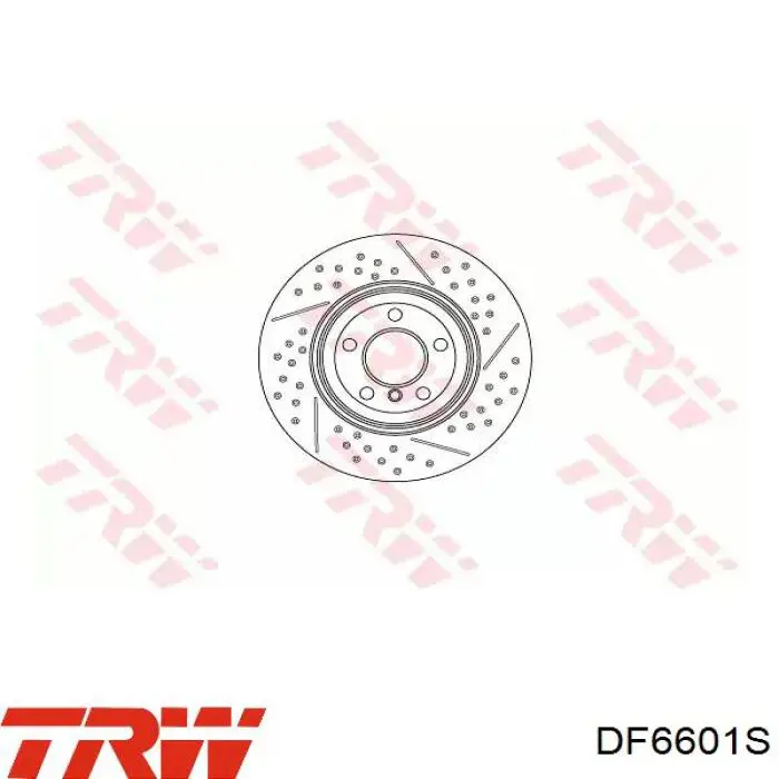 Disco do freio traseiro TRW DF6601S preço, a partir de 173,18 USD