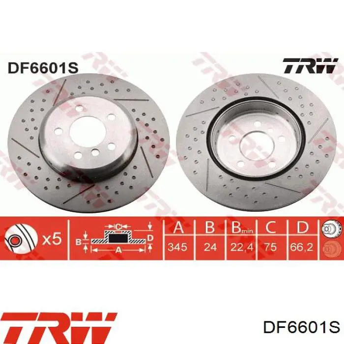 Compre 18278 ABS Disco do freio traseiro