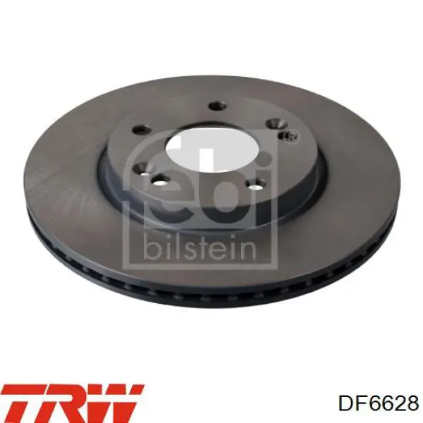 Compre DF6628 TRW Disco do freio dianteiro
