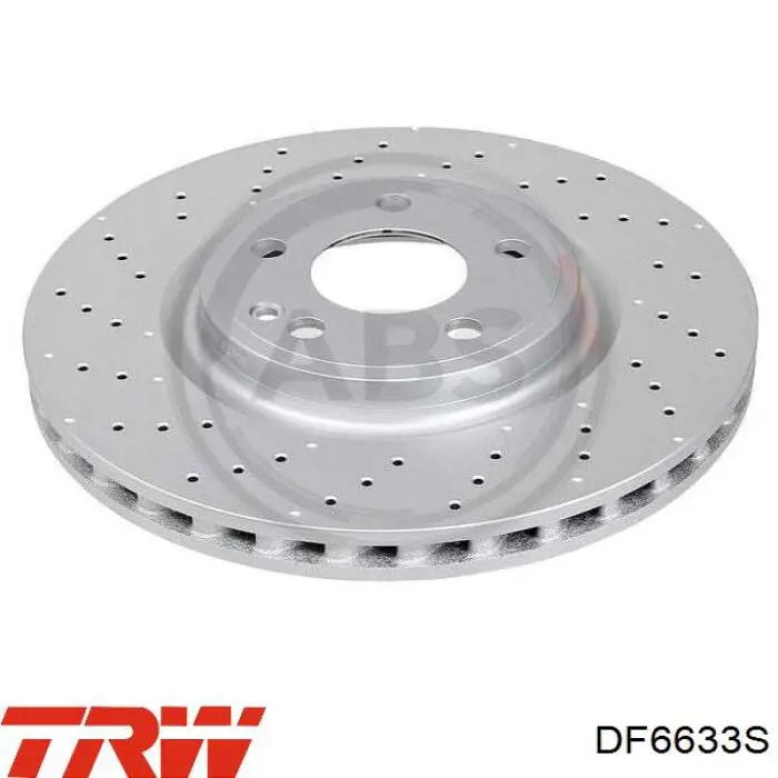 Disco do freio dianteiro TRW DF6633S preço, a partir de 66,54 USD