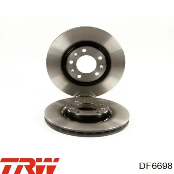 Disco do freio dianteiro TRW DF6698 preço, a partir de 44,18 USD