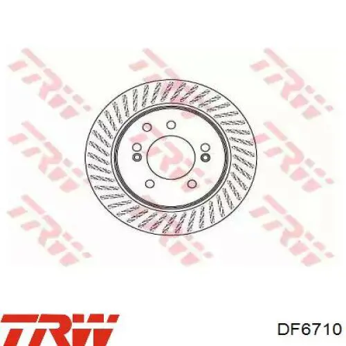 Disco do freio traseiro TRW DF6710 preço, a partir de 71,58 USD