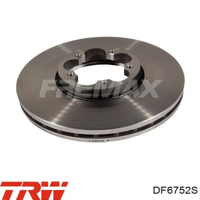 Compre DF6752S TRW Disco do freio dianteiro