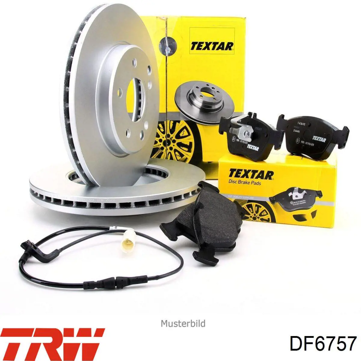 Compre DF6757 TRW Disco do freio dianteiro