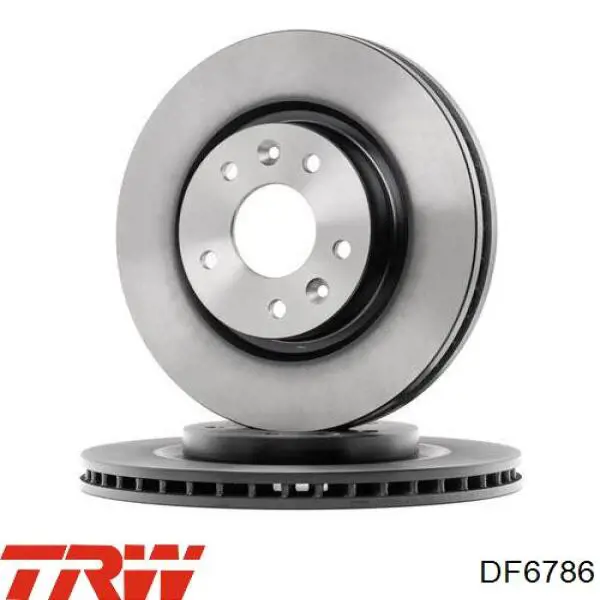 Disco do freio dianteiro TRW DF6786 preço, a partir de 45,96 USD