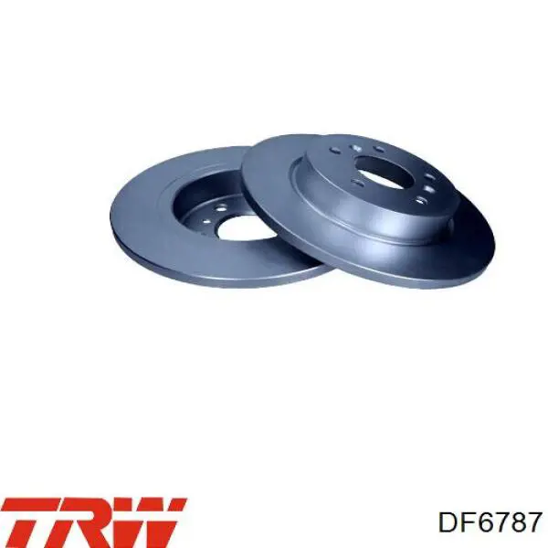 Compre DF6787 TRW Disco do freio dianteiro