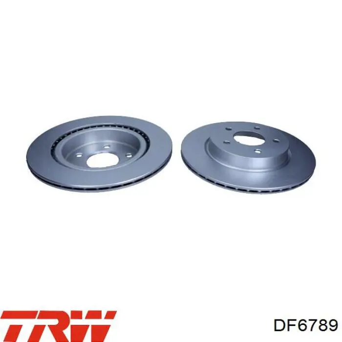 Disco do freio traseiro TRW DF6789 preço, a partir de 49,82 USD