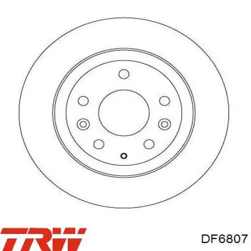 Disco do freio traseiro Mazda D10E26251