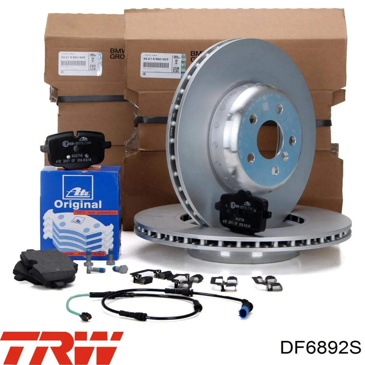 Disco do freio traseiro TRW DF6892S preço, a partir de 133,01 USD