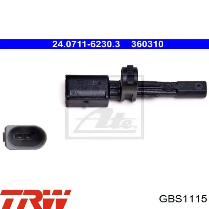 Compre GBS1115 TRW Sensor ABS traseiro