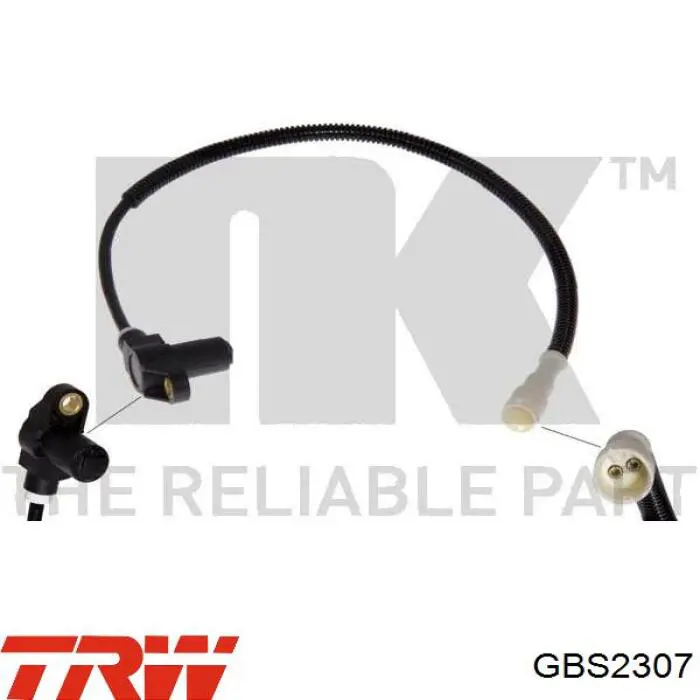 Compre GBS2307 TRW Sensor dianteiro de ABS