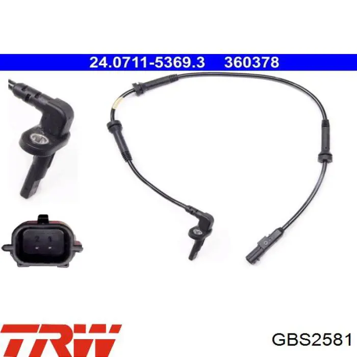 Sensor ABS traseiro direito Renault (RVI) 479007700R preço, a partir de 35,16 USD