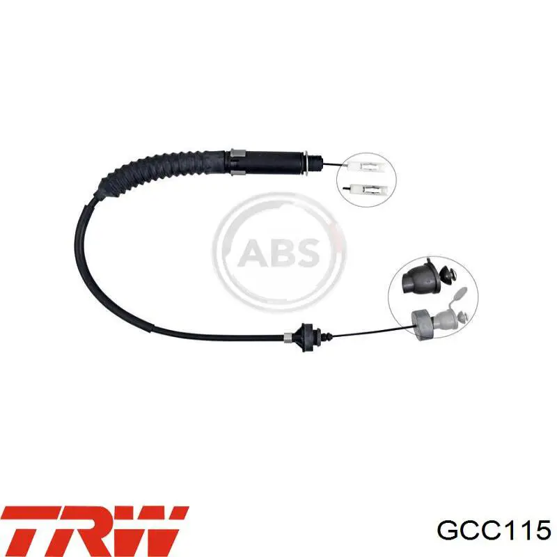 Compre GCC115 TRW Cabo de embraiagem