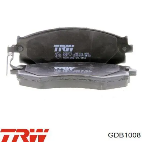 Sapatas do freio dianteiras de disco TRW GDB1008 preço, a partir de 33,90 USD