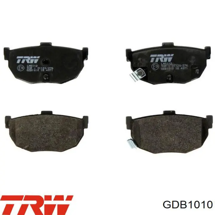 Sapatas do freio traseiras de disco TRW GDB1010 preço, a partir de 23,44 USD