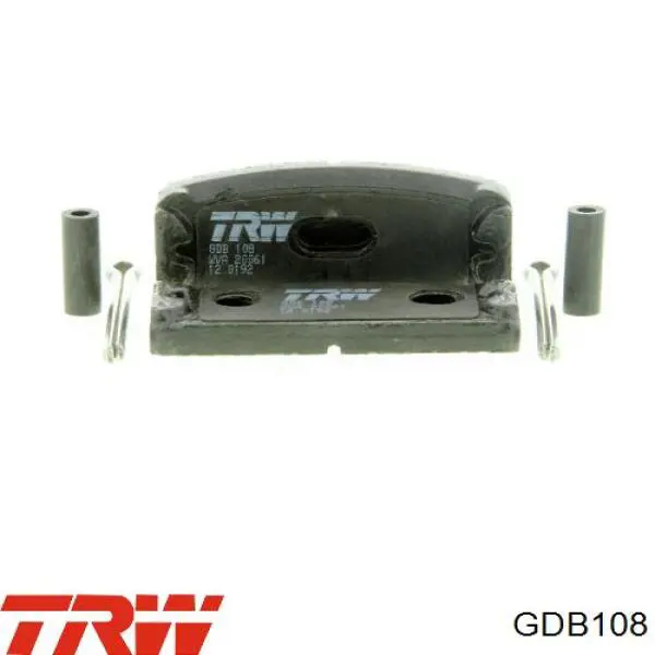 Sapatas do freio dianteiras de disco TRW GDB108 preço, a partir de 21,50 USD