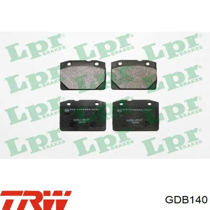 Compre D656SM Dafmi Sapatas do freio dianteiras de disco