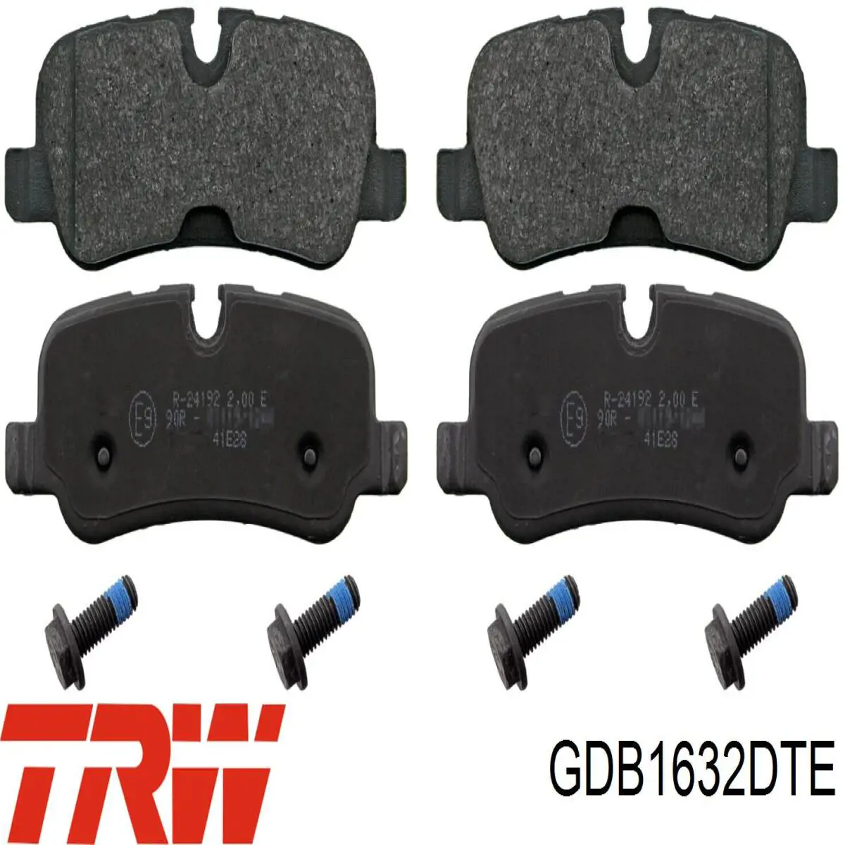 Sapatas do freio traseiras de disco TRW GDB1632DTE preço, a partir de 31,04 USD