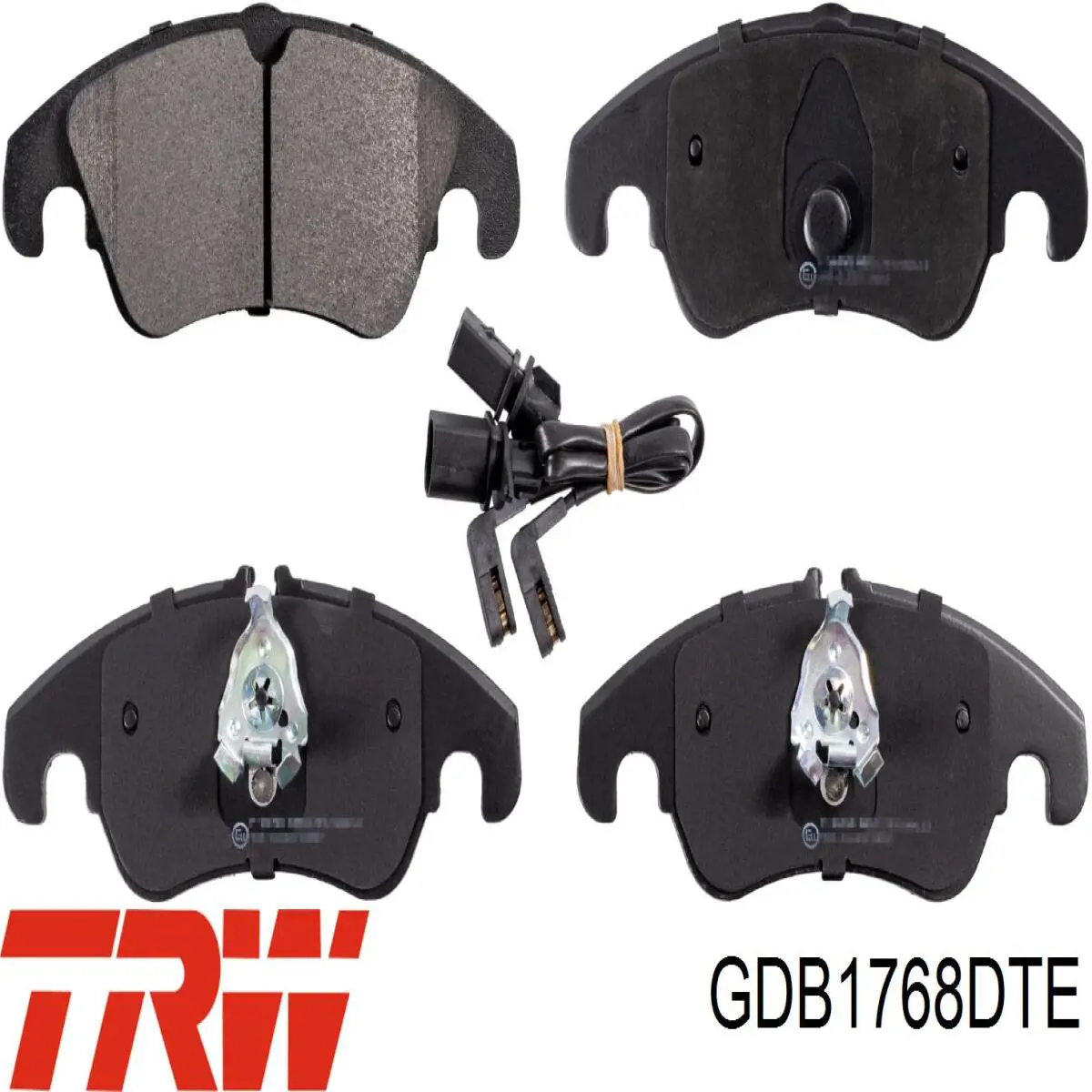 Sapatas do freio dianteiras de disco TRW GDB1768DTE preço, a partir de 53,33 USD