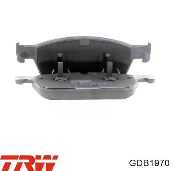 Compre GDB1970 TRW Sapatas do freio dianteiras de disco